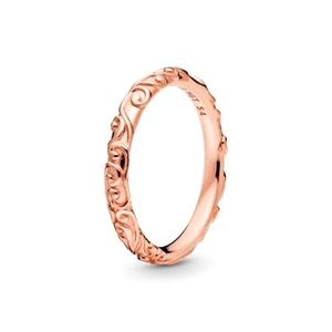 Pandora rose gold regal band size 6